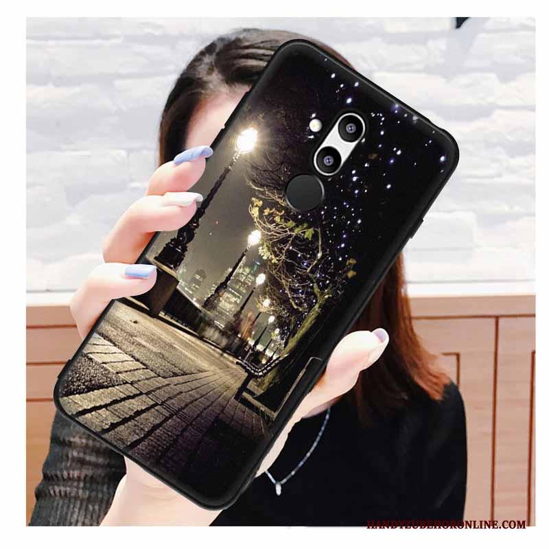 Huawei Mate 20 Lite Anti-fall Bescherming Hoes Zwart Hoesje Telefoon