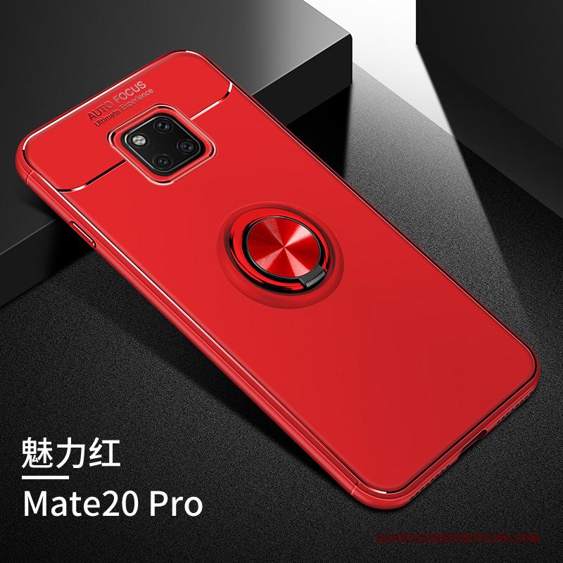 Huawei Mate 20 Pro Mobiele Telefoon Anti-fall Rood Hoes Siliconen Hoesje Telefoon Bescherming