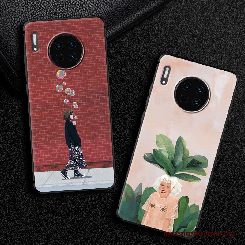 Huawei Mate 30 Hoesje Bescherming Glas Vers All Inclusive Zacht Mini Hoes