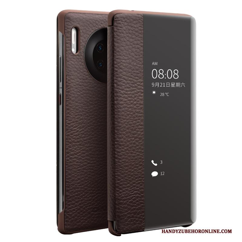 Huawei Mate 30 Hoesje Telefoon Folio Bescherming All Inclusive Anti-fall