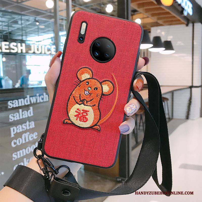 Huawei Mate 30 Pro Lovers Rood Persoonlijk Hoesje Telefoon Bescherming Net Red Zacht