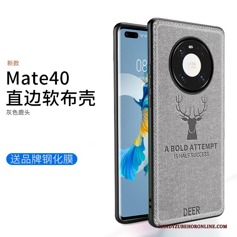 Huawei Mate 40 Hoesje All Inclusive Bescherming Anti-fall Doek High End Dun Patroon