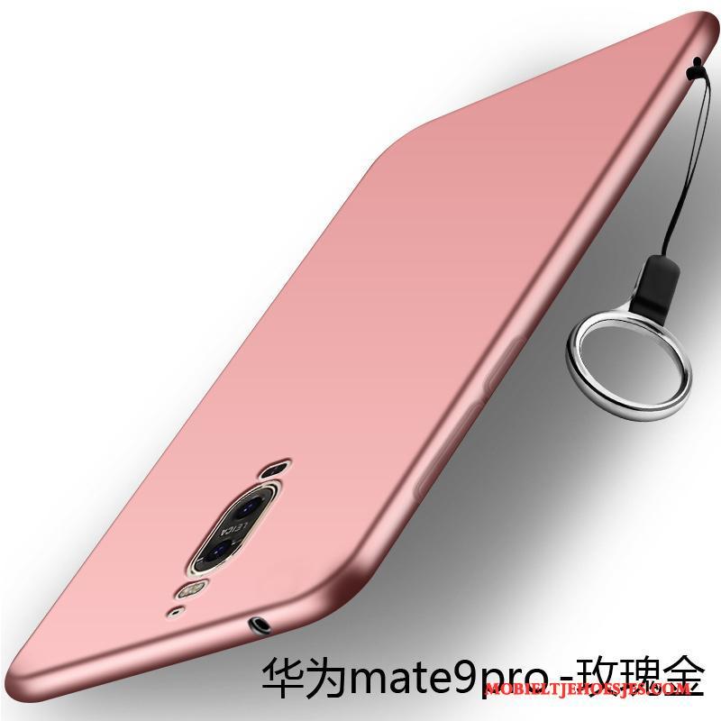 Huawei Mate 9 Pro All Inclusive Roze Anti-fall Zacht Hoesje Telefoon Bescherming