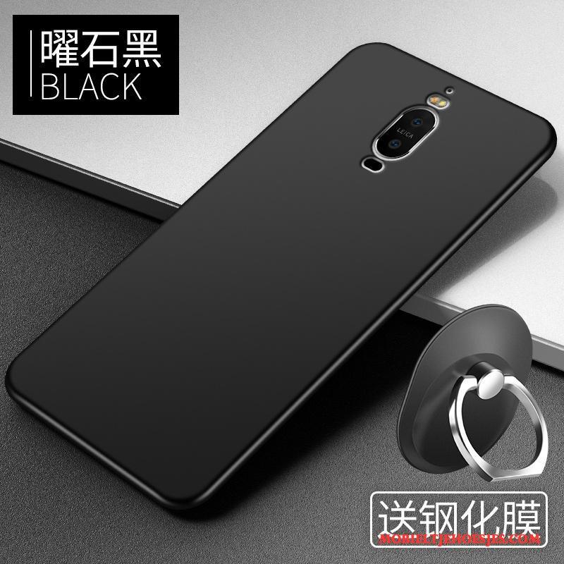 Huawei Mate 9 Pro Zacht Bescherming Zwart Hoes Hoesje Siliconen Eenvoudige