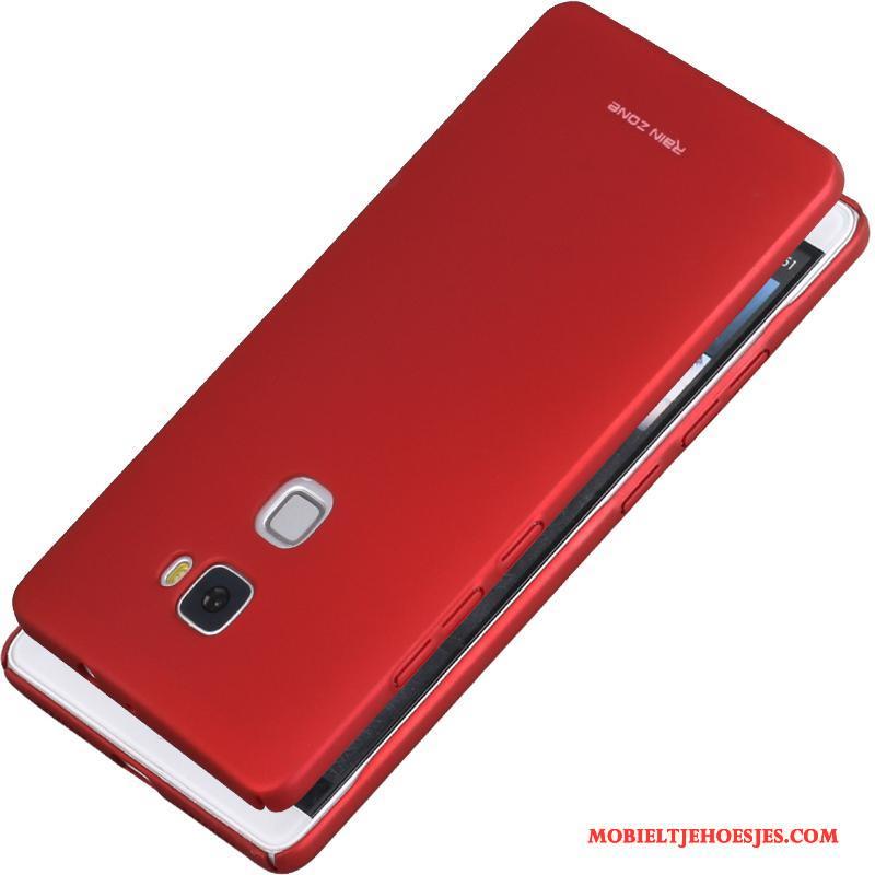 Huawei Mate S All Inclusive Rood Anti-fall Hoesje Telefoon Schrobben Siliconen Dun