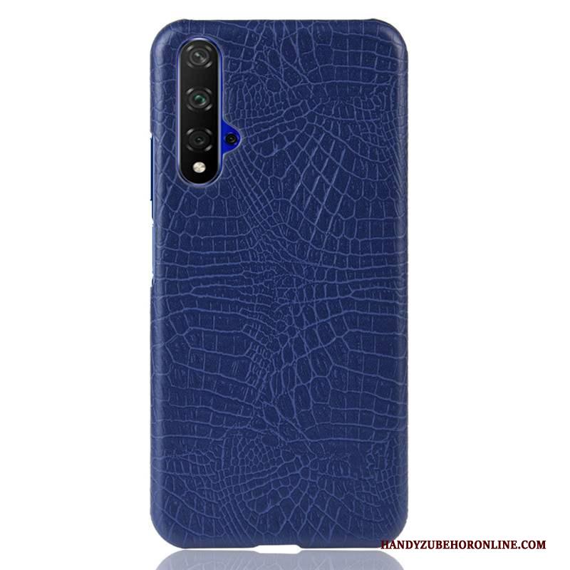 Huawei Nova 5t Mobiele Telefoon Hard Hoesje Telefoon Blauw Schrobben Lichte En Dun