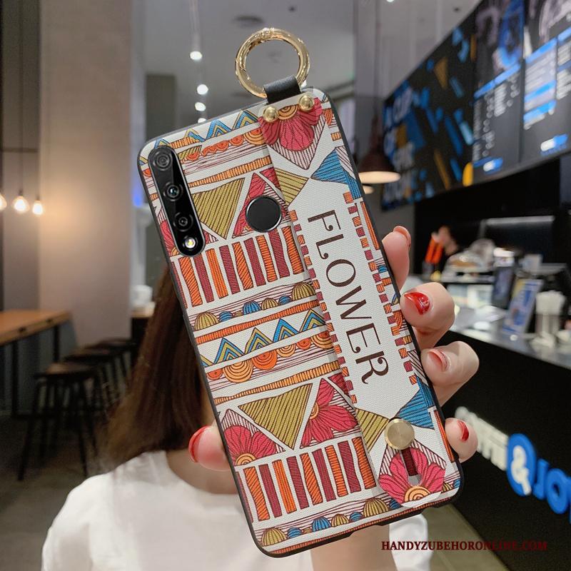 Huawei Nova 5t Rood Etnische Spotprent Wind Hoesje Telefoon Bescherming