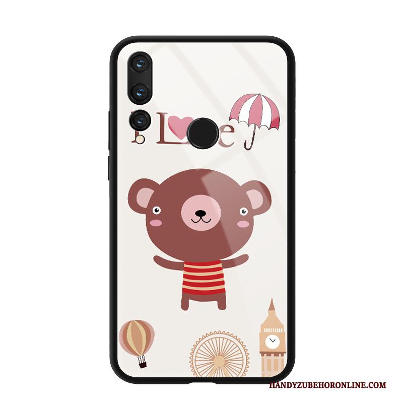 Huawei P Smart+ 2019 Hoesje Siliconen Glas All Inclusive Vers Beren Spiegel Net Red