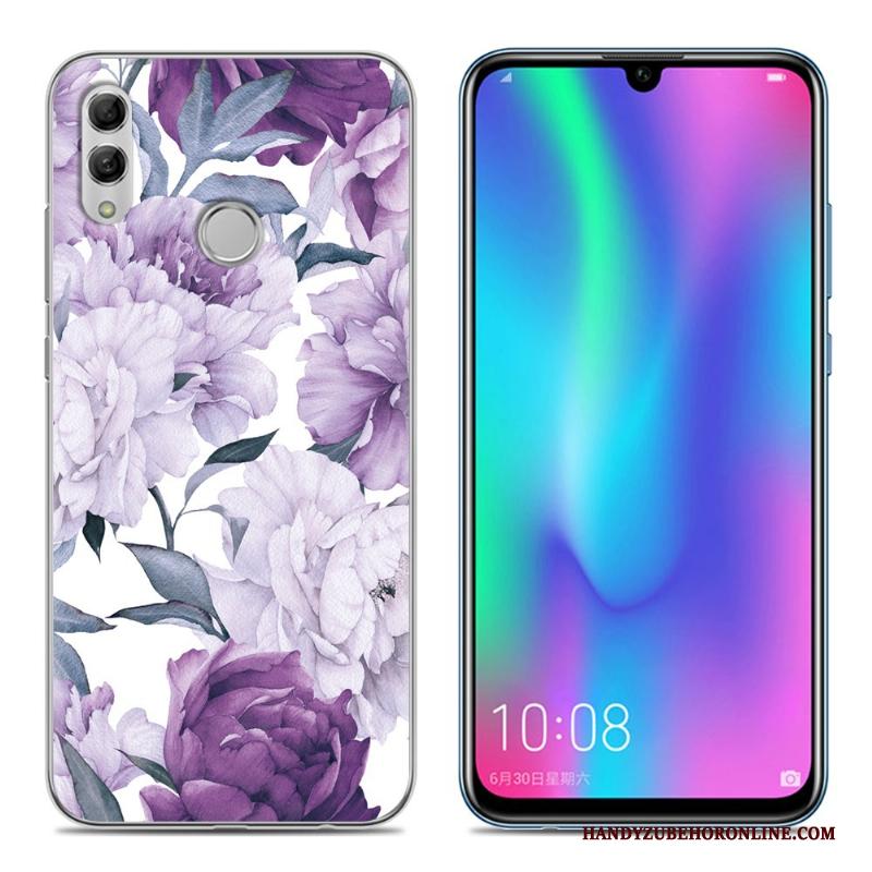 Huawei P Smart 2019 Zacht Mobiele Telefoon Purper Hoesje Telefoon Jeugd