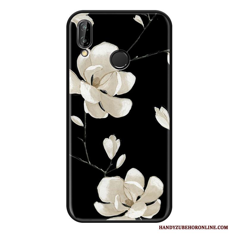 Huawei P Smart+ Hoesje Vers Bloemen Kunst Bescherming Persoonlijk Trend Anti-fall