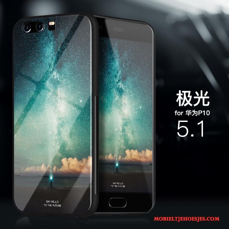 Huawei P10 All Inclusive Hoesje Telefoon Glas Nieuw Dun Anti-fall Zacht