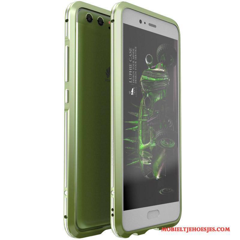 Huawei P10 Groen All Inclusive Omlijsting Hoesje Telefoon Anti-fall Persoonlijk