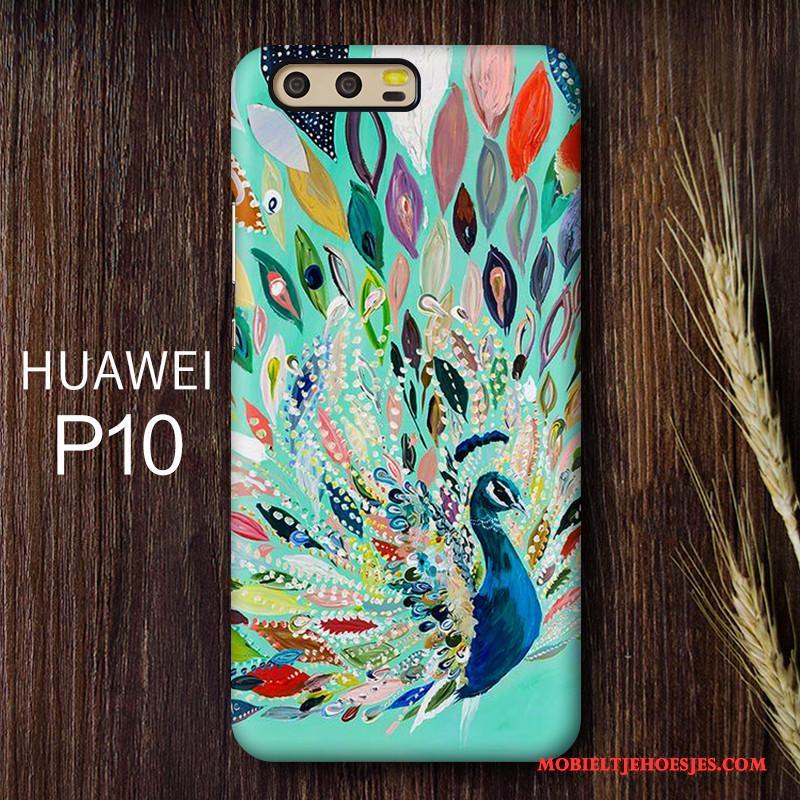 Huawei P10 Hoes Anti-fall Scheppend Hard Schrobben Hoesje Persoonlijk