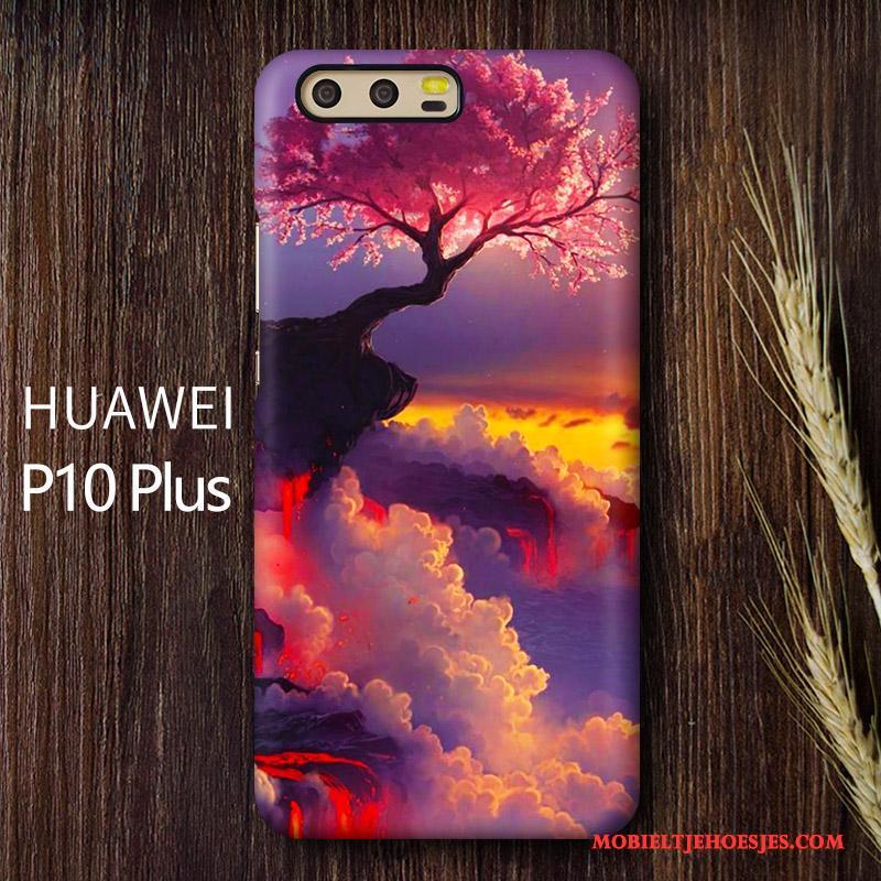 Huawei P10 Plus Hoesje Telefoon Kers Bescherming Mobiele Telefoon Hard Schrobben