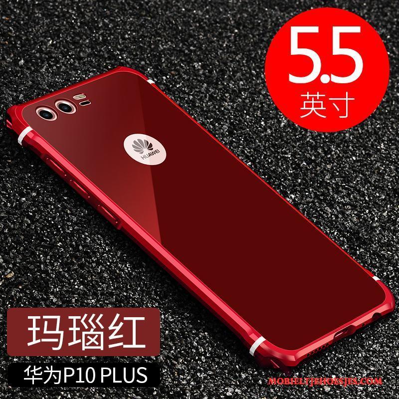 Huawei P10 Plus Nieuw Hoesje Telefoon Anti-fall Metaal Bescherming Helder Omlijsting