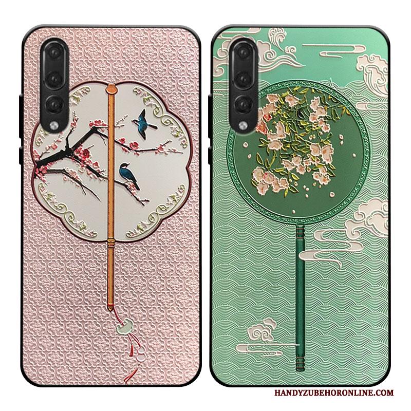 Huawei P20 Pro Zacht Jeugd Mode Chinese Stijl Hoesje Telefoon Persoonlijk Vintage