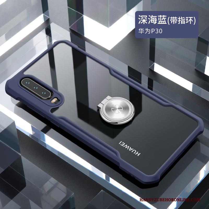Huawei P30 Bescherming Anti-fall Siliconen Net Red Hoesje Telefoon Schrobben All Inclusive