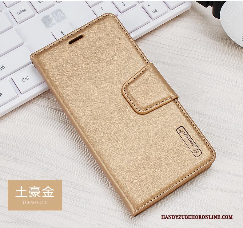 Huawei P30 Leren Etui All Inclusive Hoesje Mini Telefoon Kaart Patroon