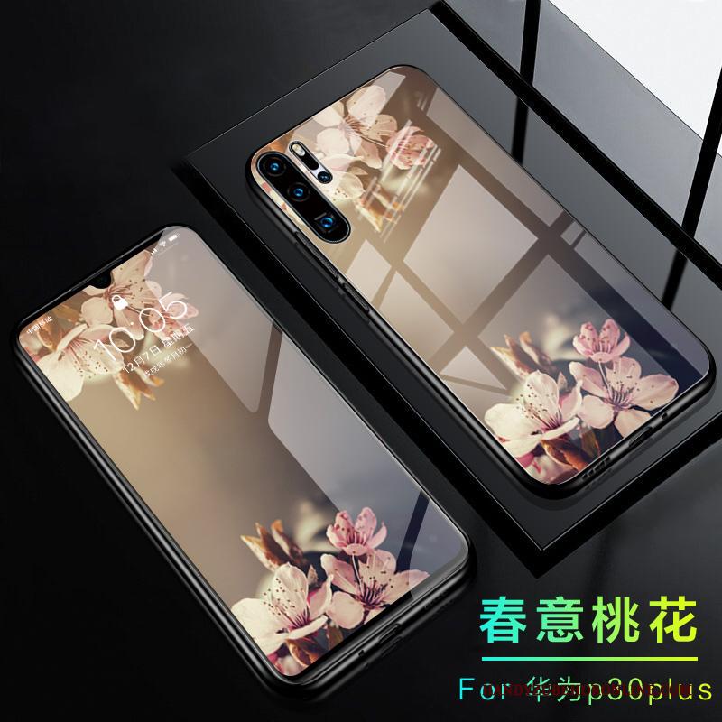 Huawei P30 Pro Hoesje Bescherming Perzik Bloesem Persoonlijk Anti-fall Siliconen Hanger All Inclusive