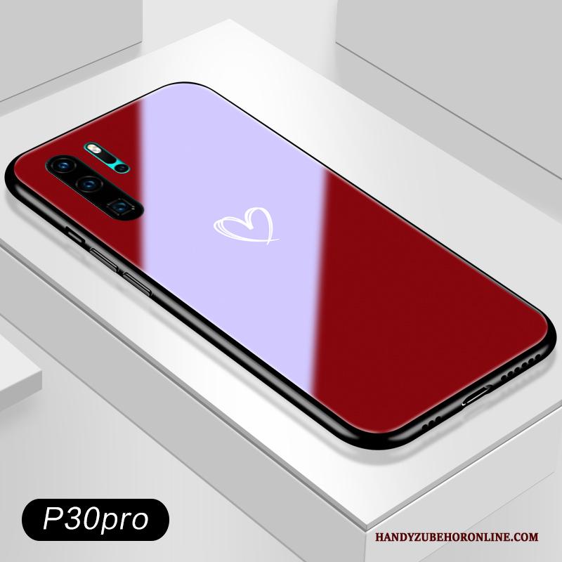 Huawei P30 Pro Hoesje Telefoon Lovers Persoonlijk Rood Scheppend Trend All Inclusive