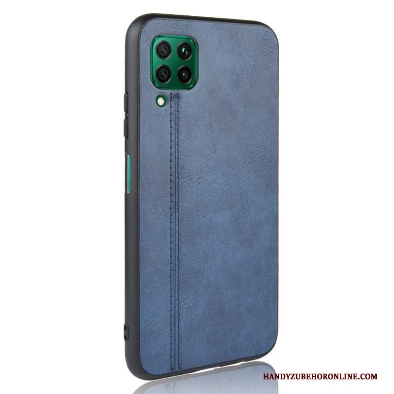 Huawei P40 Lite Zacht Blauw All Inclusive Hoes Bescherming Eenvoudige Hoesje