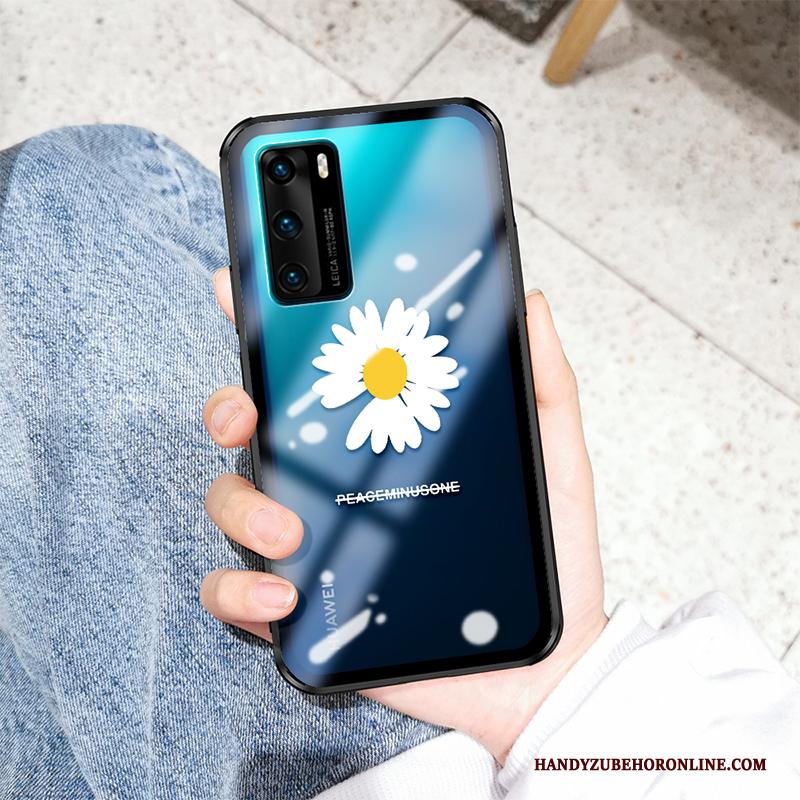 Huawei P40 Net Red Wind Doorzichtig Bescherming All Inclusive Zacht Hoesje