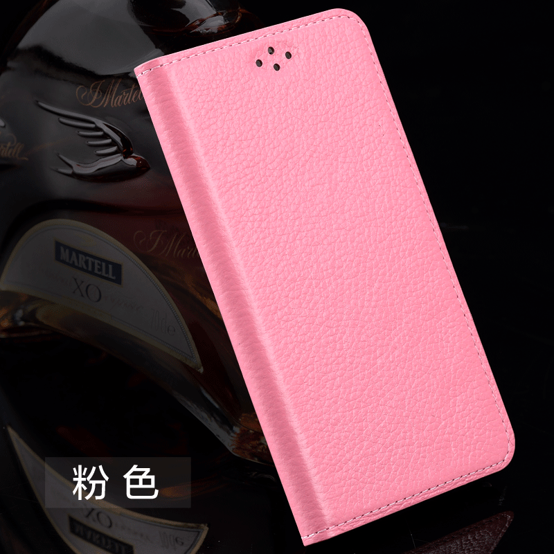 Huawei P8 Lite 2017 Roze Jeugd Anti-fall Leren Etui Clamshell Hoesje Telefoon Siliconen