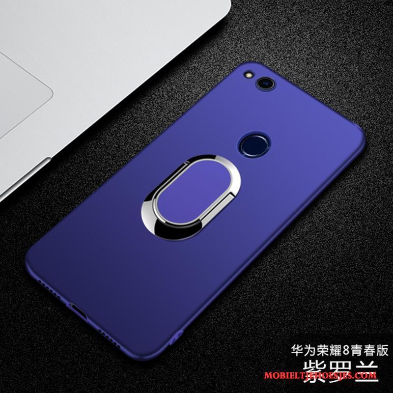 Huawei P8 Lite 2017 Siliconen Bescherming Jeugd Hoesje Zacht Telefoon Blauw