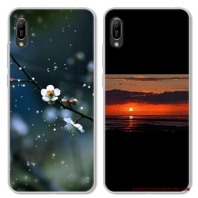Huawei Y6 2019 Hoesje Persoonlijk Mobiele Telefoon Scheppend Bescherming Hoes Zacht Spotprent
