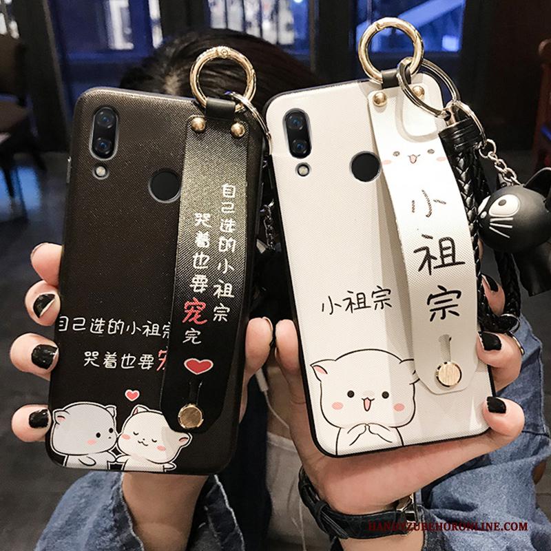 Huawei Y7 2019 Jeugd Persoonlijk Scheppend Hoesje Telefoon Mooie Siliconen Zwart