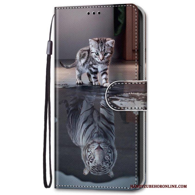 Leren Hoesje voor Samsung Galaxy S22 Plus 5G De Mooiste Katten