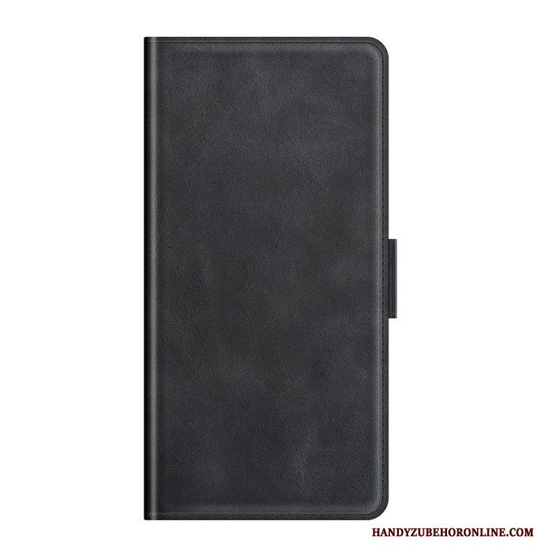 Leren Hoesje voor Samsung Galaxy S22 Plus 5G Folio-hoesje Flap Dubbel Ontwerp