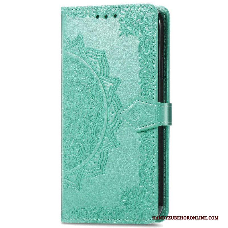 Leren Hoesje voor Xiaomi Redmi Note 11 / 11S Mandala Middeleeuwen