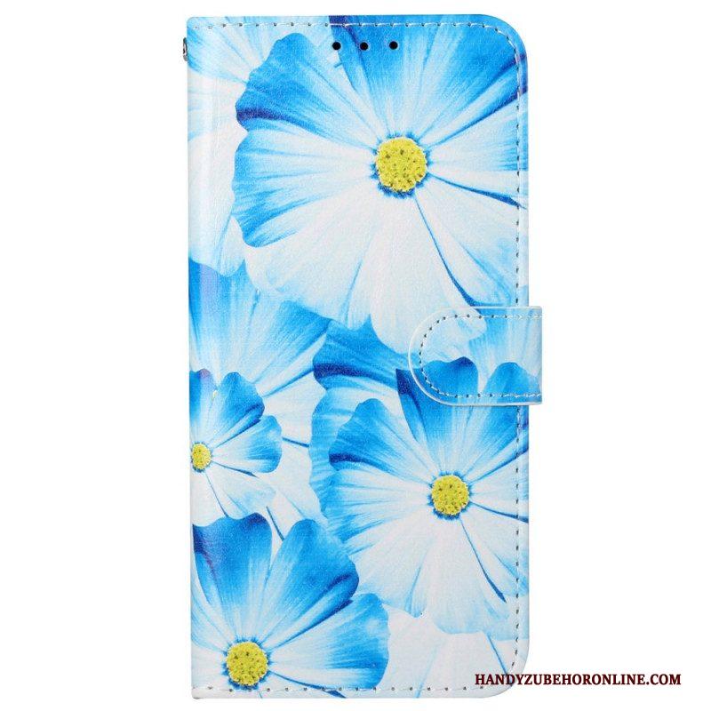 Leren Hoesje voor Xiaomi Redmi Note 11 Pro Plus 5G De Bloemenstijl