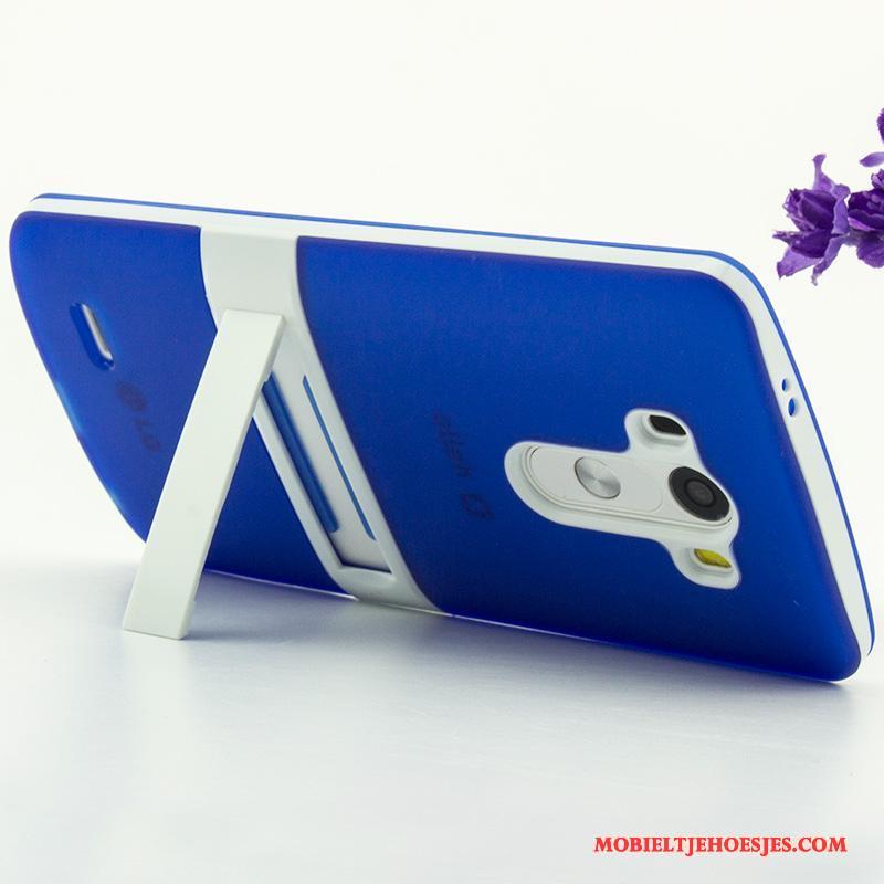 Lg G3 Hoesje Telefoon Trend Blauw Mobiele Telefoon Bescherming Ondersteuning Dun