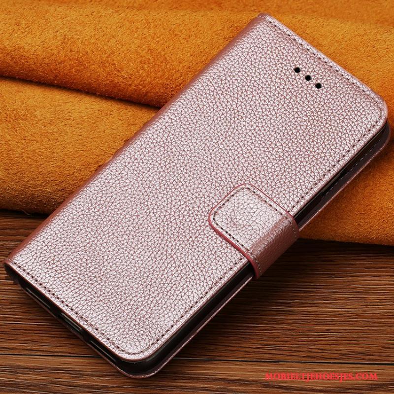 Lg G5 Hoesje Pas Clamshell Bescherming Rose Goud Anti-fall Trend Hoes