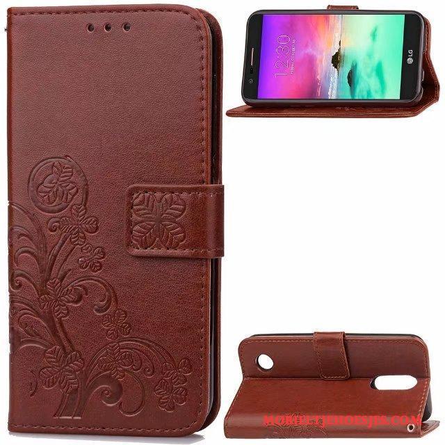 Lg K8 2017 Hoesje Telefoon Trend Mobiele Telefoon Anti-fall Folio Hanger Bescherming