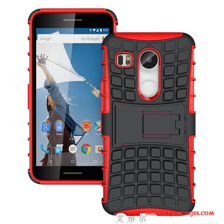 Lg Nexus 5x Hoesje Telefoon Pantser Anti-fall Rood Mobiele Telefoon