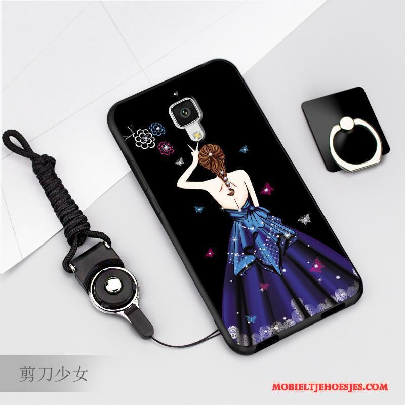 Mi 4 Hoesje Bescherming Hanger Mini Mobiele Telefoon Siliconen Hoes Trend