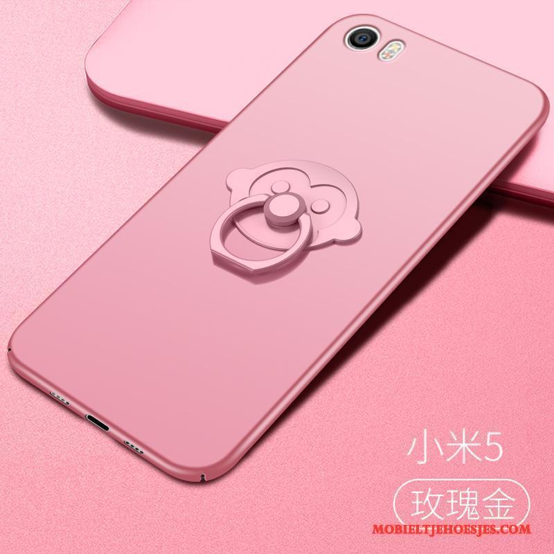 Mi 5 Hoesje Trend Bescherming Rose Goud Mini Schrobben Nieuw