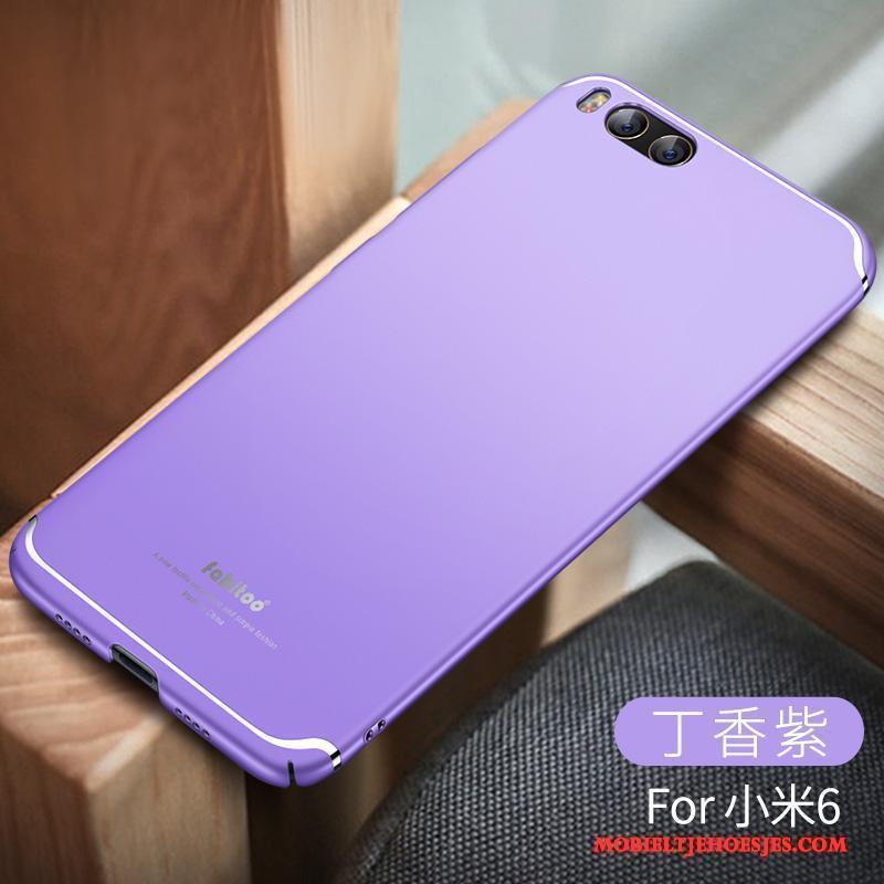 Mi 6 Persoonlijk Hoes Purper Hard Mini Hoesje Telefoon Konijn