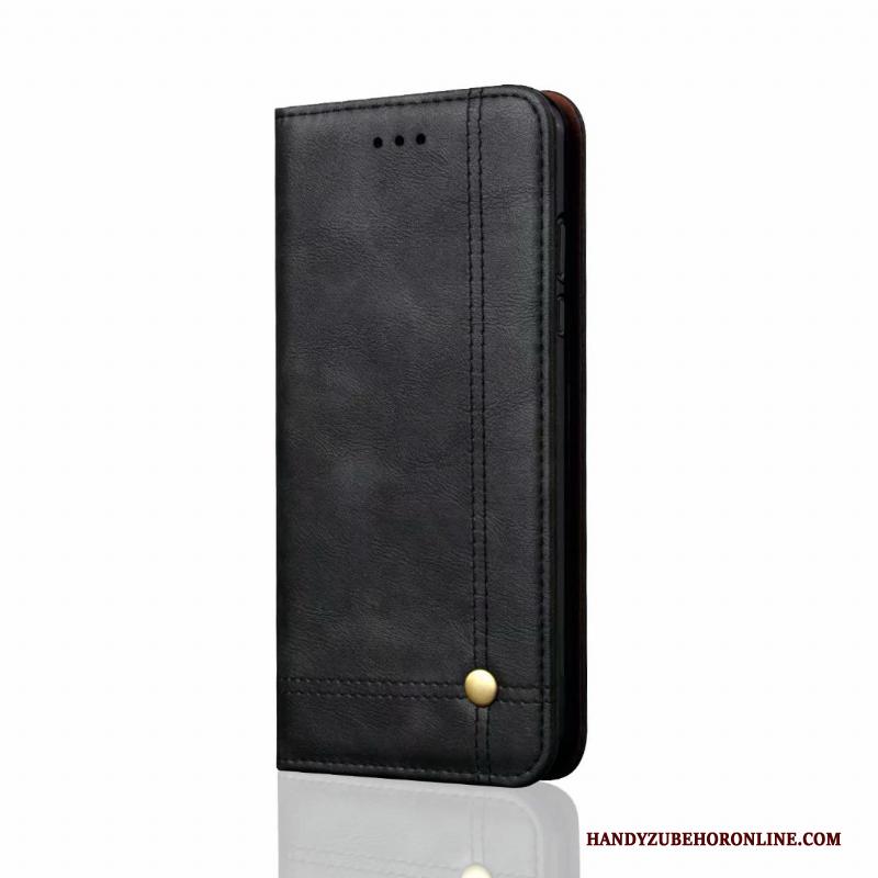 Mi 9 Bescherming Leren Etui All Inclusive Hoesje Telefoon Kaart Portemonnee Folio