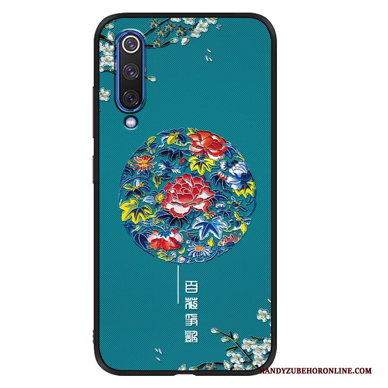 Mi 9 Lite Hoesje Mini Wind Persoonlijk Siliconen Paleis Anti-fall Patroon