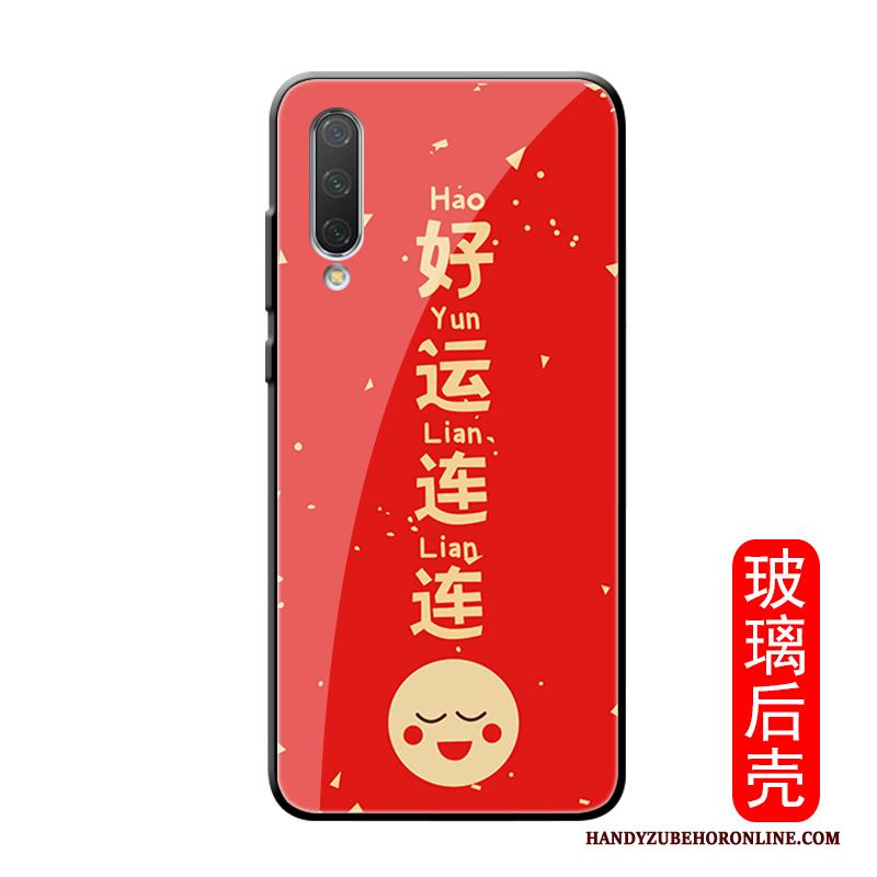 Mi A3 All Inclusive Smiley Hoesje Telefoon Spiegel Bescherming Nieuw Trendy Merk