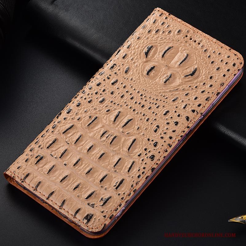 Mi A3 Hoesje Krokodil Anti-fall Bescherming All Inclusive Mini Echt Leer Folio