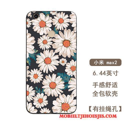 Mi Max 2 Bloemen Hanger Hoesje Telefoon Madeliefjes Kunst All Inclusive Kleur