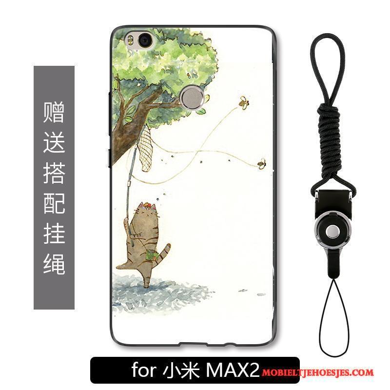 Mi Max 2 Karper Bescherming Hoes Hoesje Telefoon Student Mini Spotprent