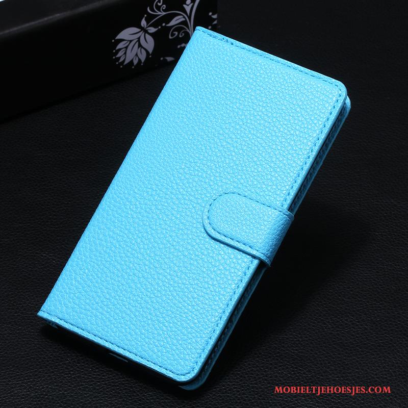 Mi Mix 2 Anti-fall Folio Schrobben Mini Hard Hoesje Telefoon Leren Etui