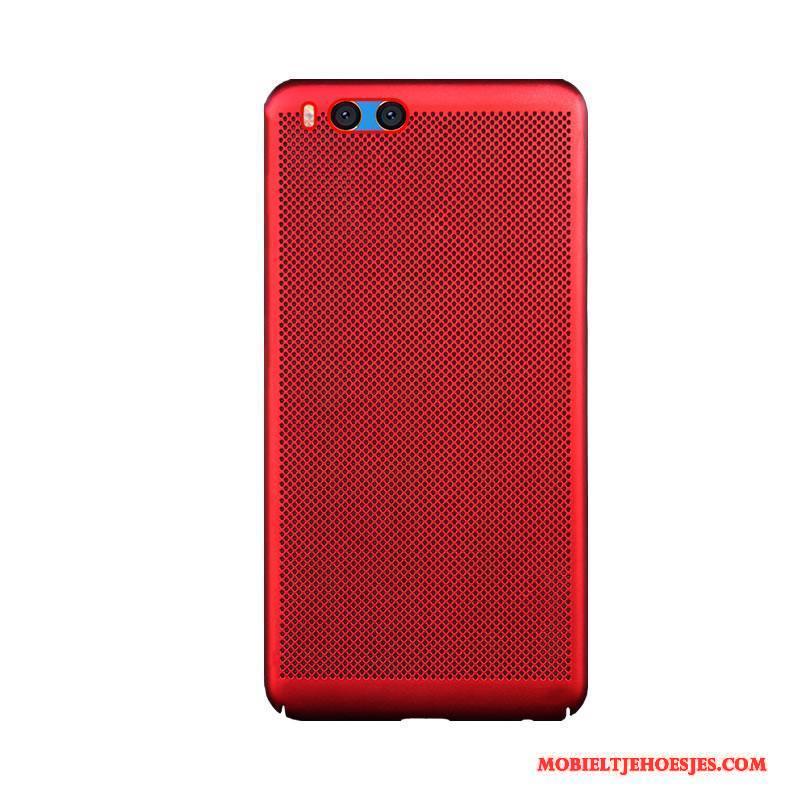 Mi Note 3 Bescherming Kleur Rood Mesh All Inclusive Hoesje Schrobben