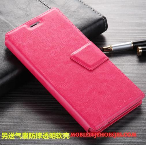 Mi Note 3 Hoesje Telefoon Mobiele Telefoon Anti-fall Rood Mini Trend Clamshell